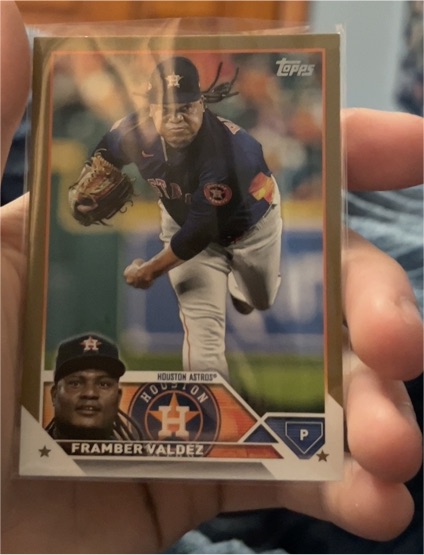 2023 Topps Series 2 #342 Framber Valdez — front