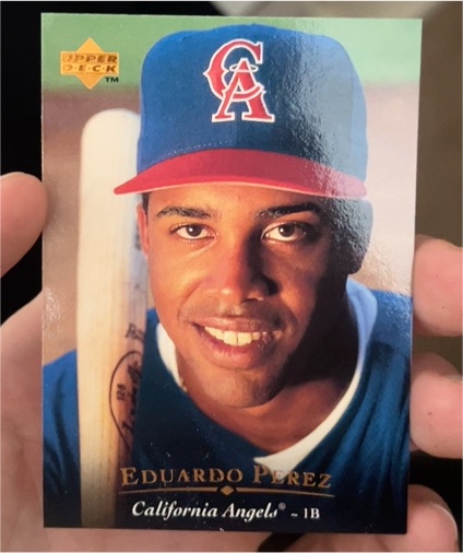 1995 Upper Deck #266 Eduardo Perez — front