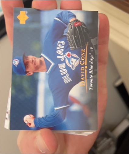 1995 Upper Deck #288 David Cone — front