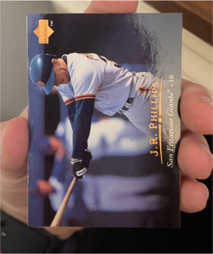 1995 Upper Deck #334 J.R. Phillips — front