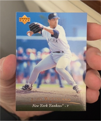 1995 Upper Deck #439 John Wetteland — front