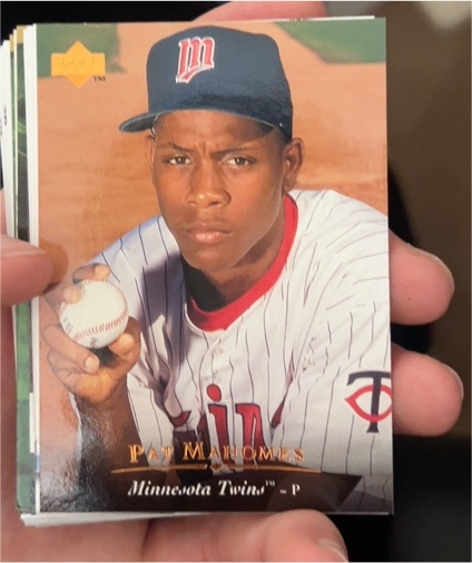 1995 Upper Deck #429 Pat Mahomes — front