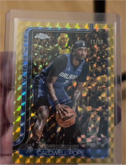 2025-26 Topps Chrome #143 Kentavious Caldwell-Pope — front