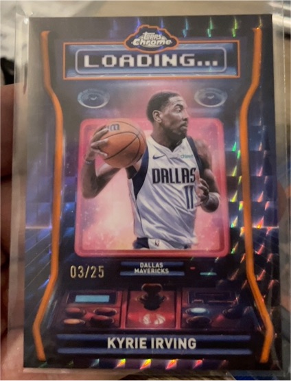 2025-26 Topps Chrome Loading... #LD-5 Kyrie Irving — front
