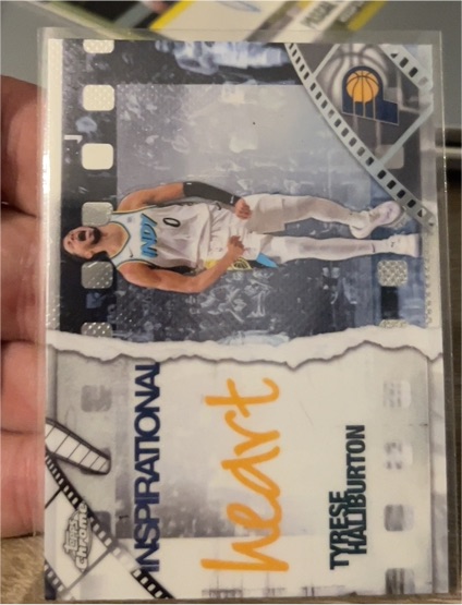 2025-26 Topps Chrome #IP-14 Tyrese Haliburton Inspirational — front