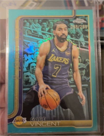 2025-26 Topps Chrome #119 Gabe Vincent — front