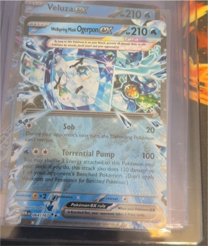 2024 Pokémon Twilight Masquerade #064 Wellspring Mask Ogerpon EX — front