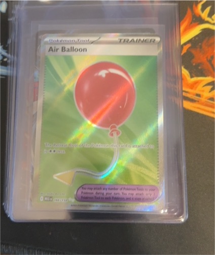2025 Pokemon Mega Evolution #166/132 Air Balloon — front