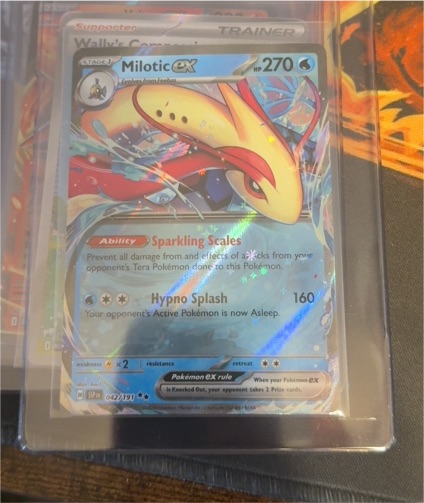 2022 Pokémon TCG Surging Sparks #042 Milotic EX — front