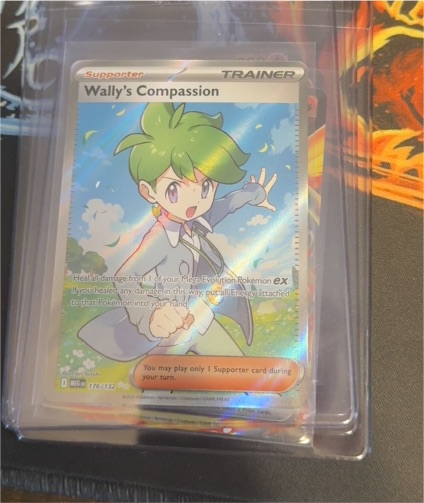 Pokémon TCG Mega Evolutions #176 Wally's Compassion — front