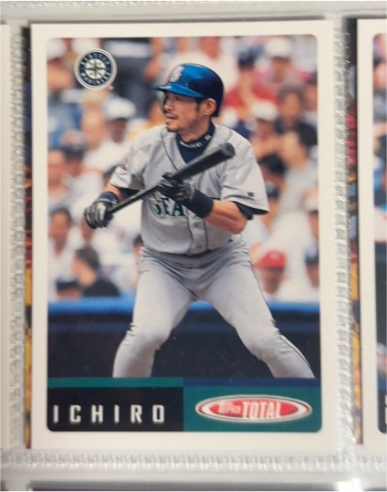 2002 Topps Total Pre Production Sample Promo #PP2 Ichiro Suzuki — front