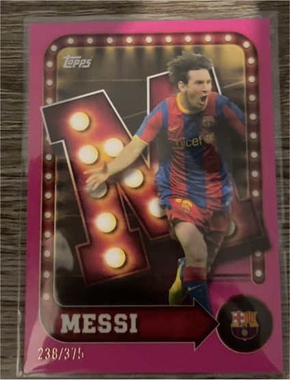 2025 Topps FC Barcelona Collector Tin #27 Lionel Messi — front