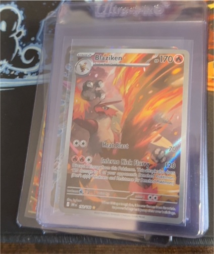2025 Pokémon TCG SV10: Destined Rivals #192 Blaziken Illustration Rare — front
