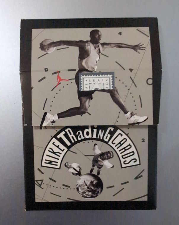 1991 Nike Trading Cards #4 Michael Jordan — front
