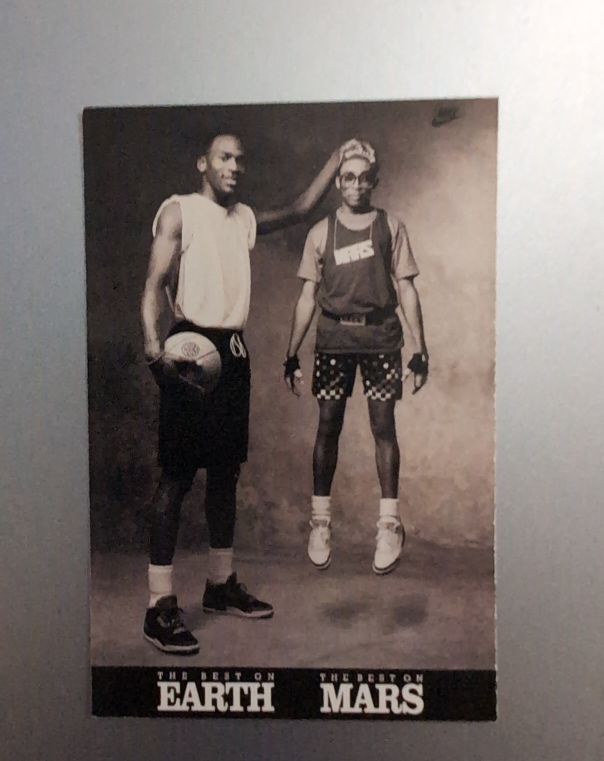 1991 Nike Promo #1 Michael Jordan & Mars Blackmon Best on Earth & Mars — front
