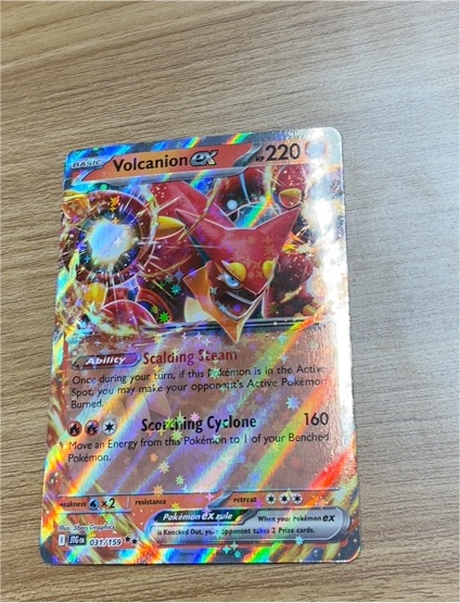 2023 Pokémon Journey Together #31 Volcanion EX — front