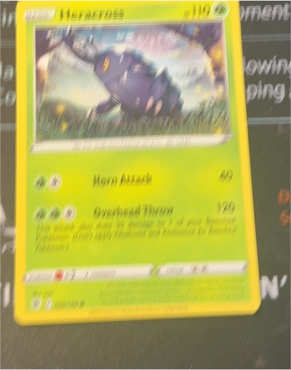 2022 Pokémon Sword & Shield Astral Radiance #008 Heracross — front