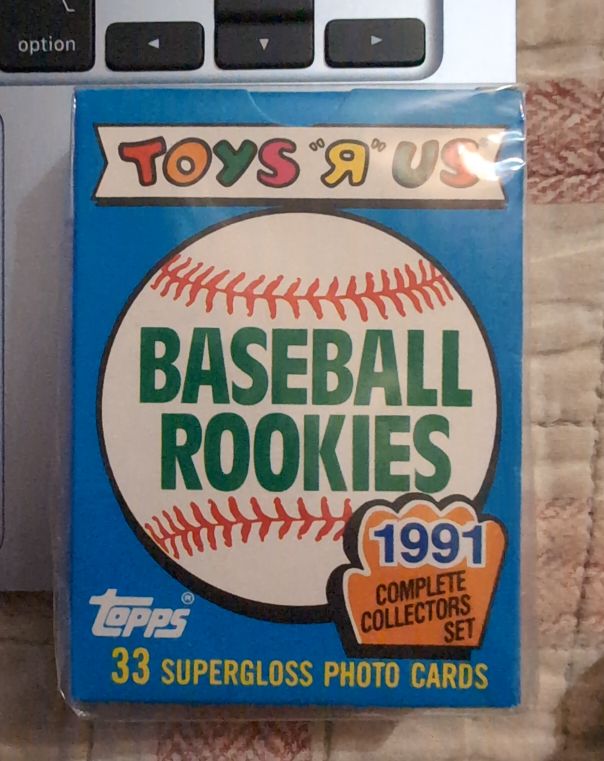 1991 Topps Toys "R" Us Baseball Rookies Complete Set — front