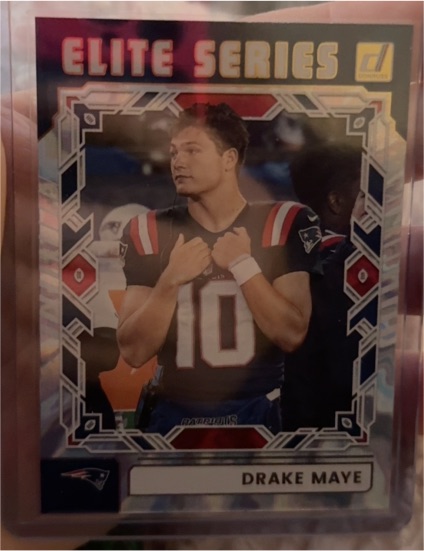 2025 Donruss Elite Series #TES-DMA Drake Maye — front