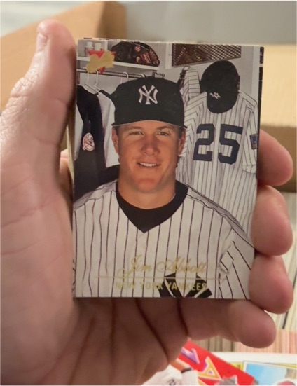1993 Leaf Studio #29 Jim Abbott — front