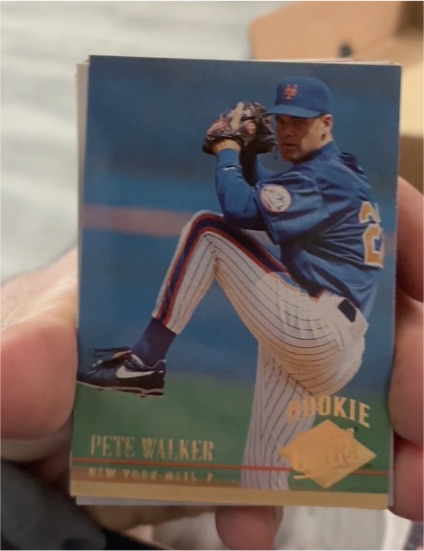 1994 Fleer Ultra #540 Pete Walker Rookie — front