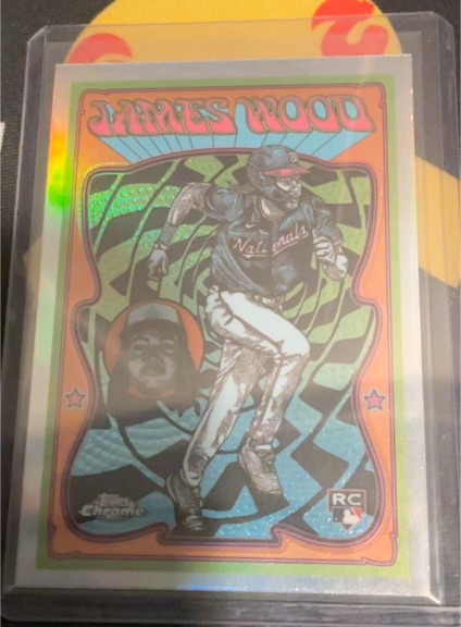2025 Topps Chrome Ultra Violet All Stars #UV-11 James Wood — front