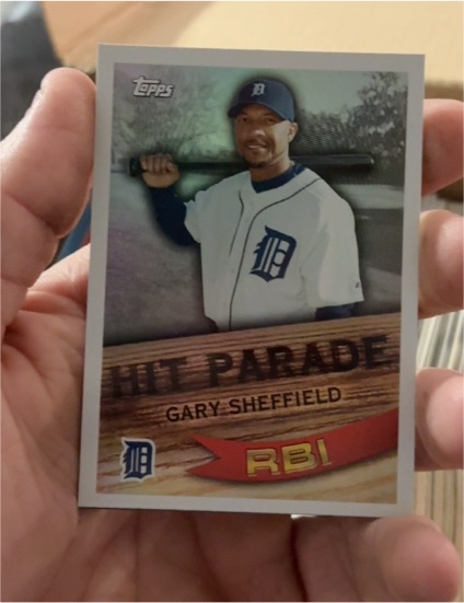 2007 Topps Hit Parade #HP15 Gary Sheffield — front