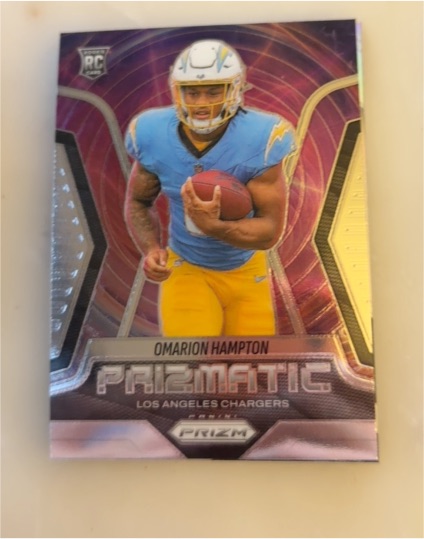 2025 Panini Prizm #9 Omarion Hampton — front