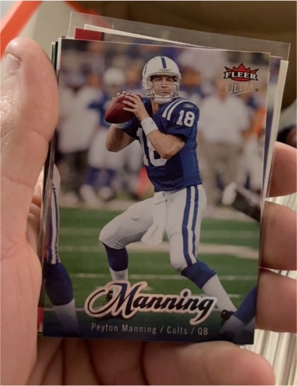 2007 Fleer Ultra #84 Peyton Manning — front