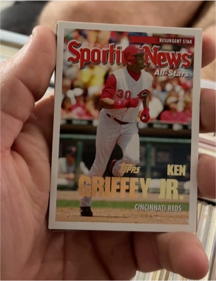 2005 Topps Update #UH166 Ken Griffey Jr — front