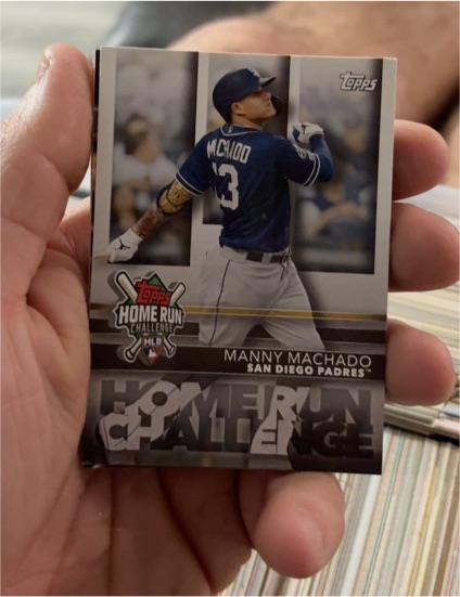 2020 Topps Home Run Challenge #HRC-18 Manny Machado — front