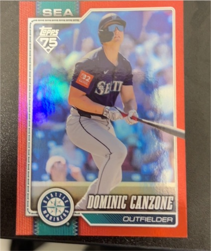 2026 Topps Series 1 #156 Dominic Canzone — front