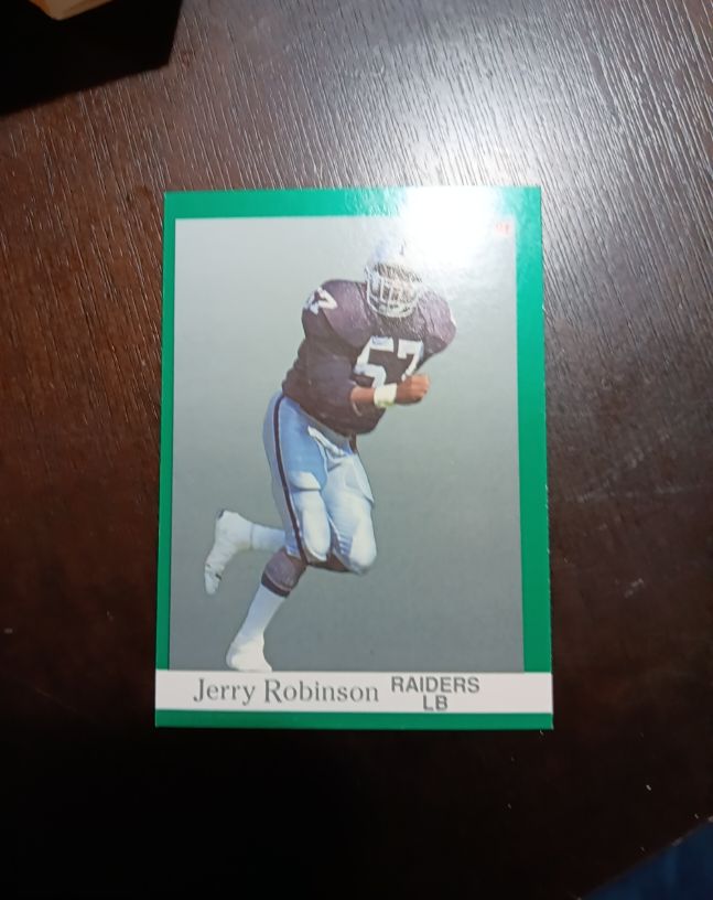 1991 Fleer Football #113 Jerry Robinson — front