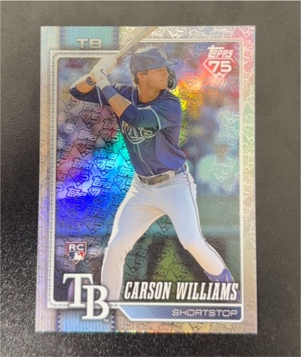 2026 Topps Series 1 #25 Carson Williams — front