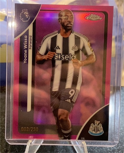 2026 Topps Chrome Premier League #141 Yoane Wissa — front