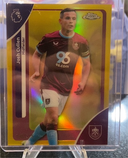 2026 Topps Chrome Premier League #56 Josh Cullen — front