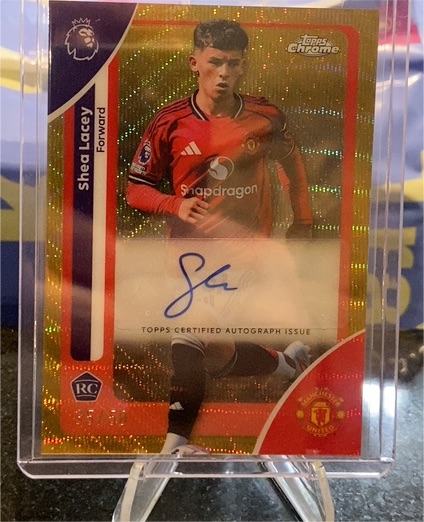 2026 Topps Chrome Premier League #138 Shea Lacey — front