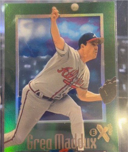 1997 SkyBox E-X2000 #57 Greg Maddux — front