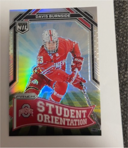 2025 Panini Prizm #SO-3 Davis Burnside — front