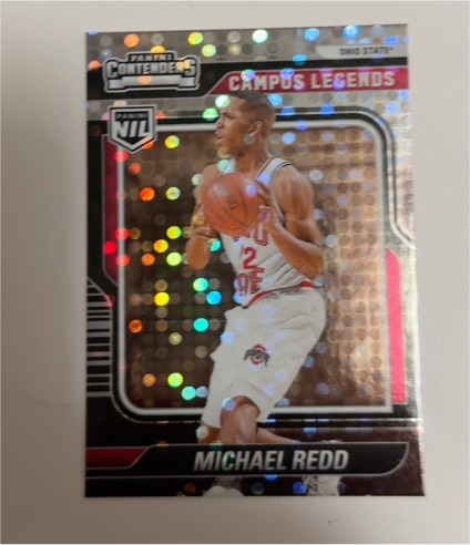 2025 Panini NIL Ohio State Contenders #8 Michael Redd Campus Legends — front