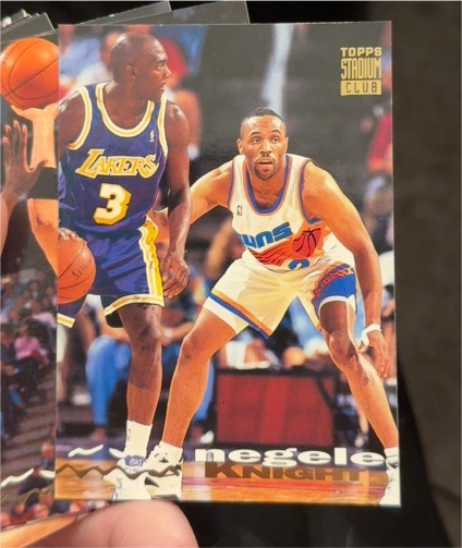 1993-94 Topps Stadium Club #43 Negele Knight — front