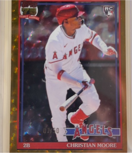 2026 Topps Series 1 #T91-46 Christian Moore — front