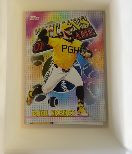 2026 Topps Series 1 #TOG-14 Paul Skenes Titans of the Game — front