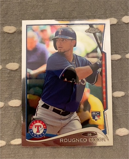 2014 Topps Chrome #213 Rougned Odor — front