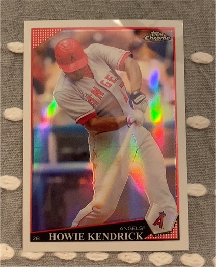 2009 Topps Chrome #108 Howie Kendrick — front