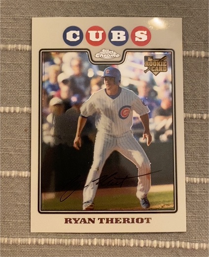 2008 Topps Chrome #172 Ryan Theriot — front