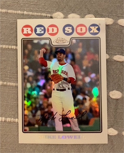 2008 Topps Chrome #20 Mike Lowell — front