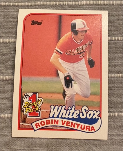 1989 Topps #764 Robin Ventura — front