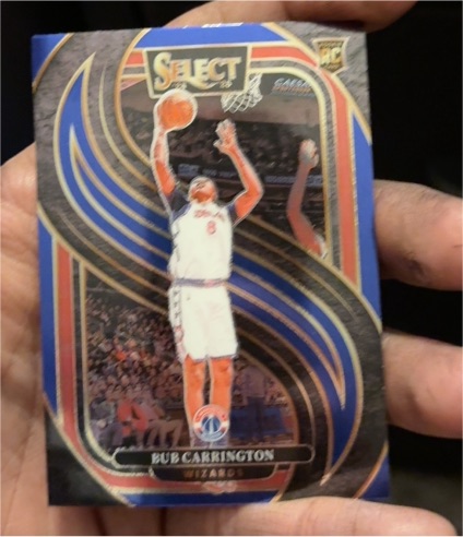 2024-25 Panini Select #197 Bub Carrington — front