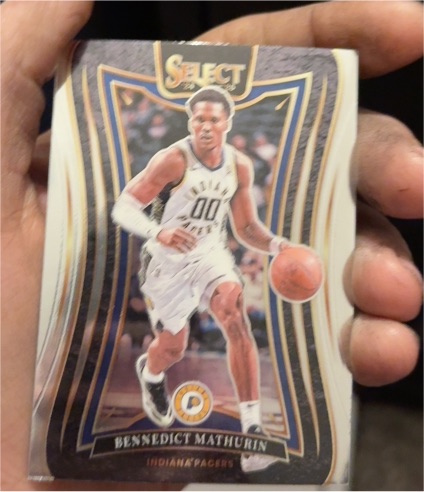 2024-25 Panini Select #343 Bennedict Mathurin — front